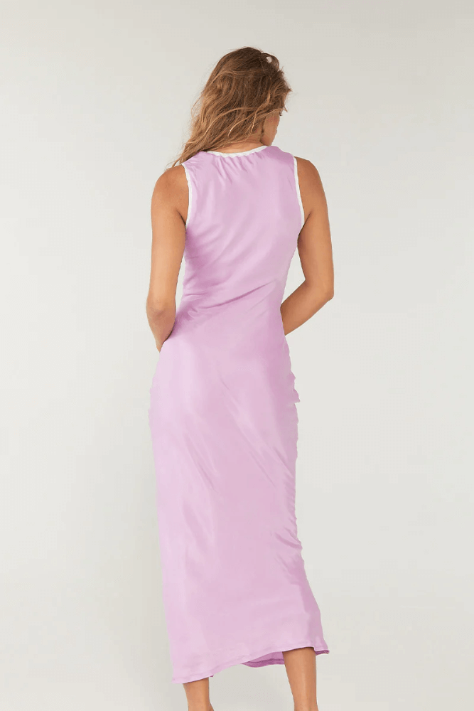 ENCORE DRESS FROSTED LILAC